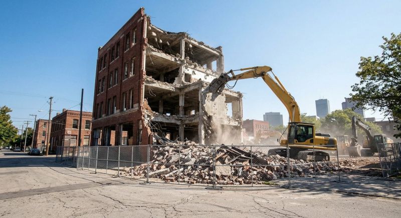 Building Demolition Service in Cypress, TX